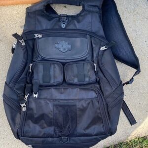 Harley-Davidson Men's Black Backpack